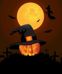 Scary Witch Pumpkin